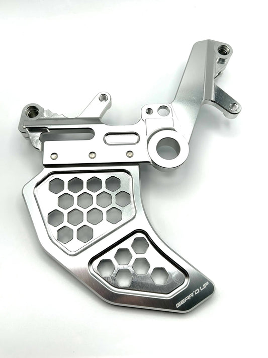 Ultra Bee Rear Dual Caliper Bracket and Rotor Guard-Gear’d Up