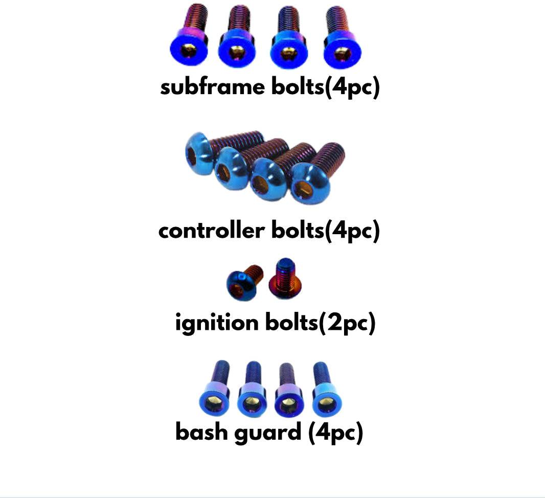 “Value” Surron/E-ride/ 79bike titanium kit