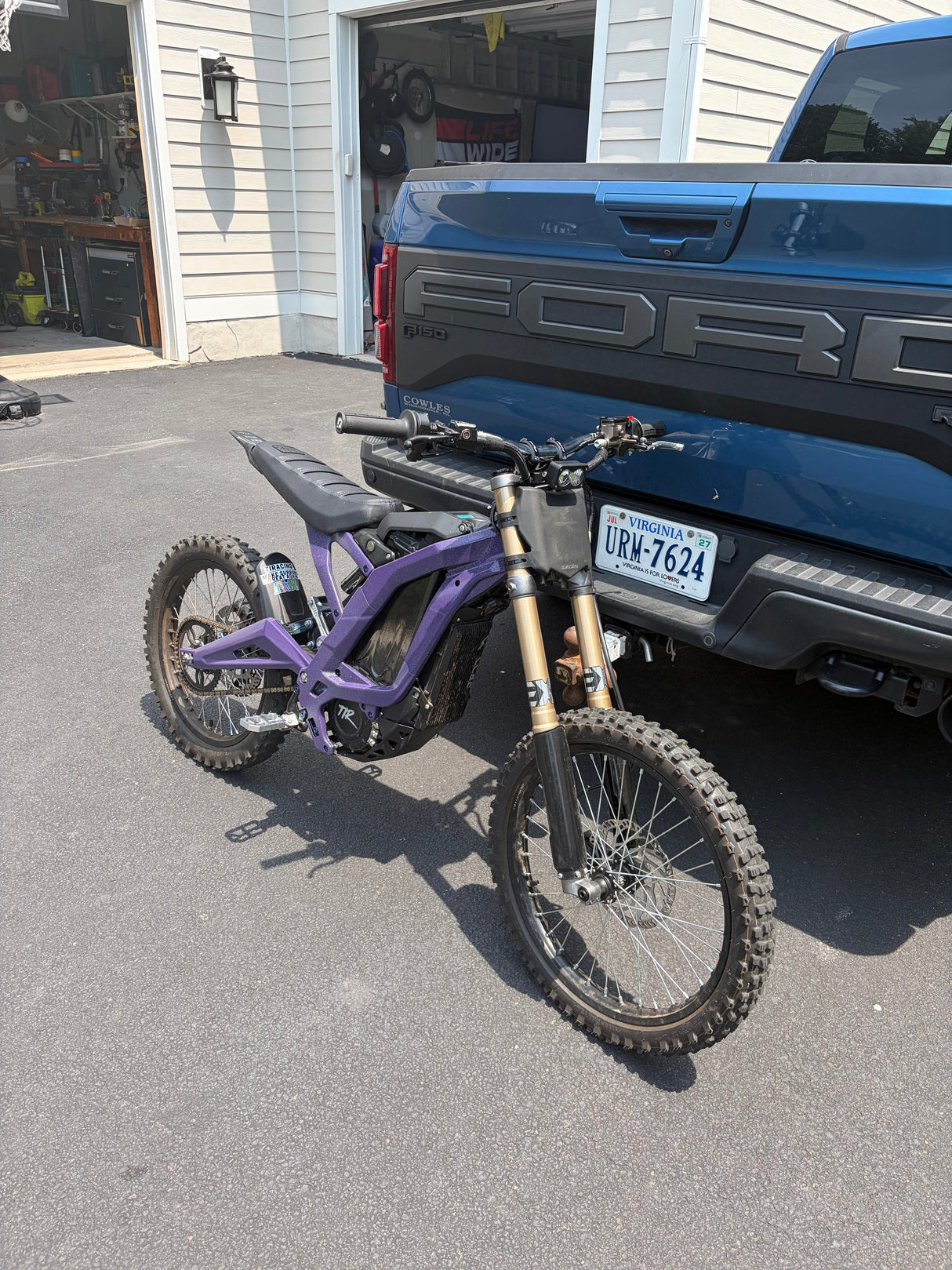Surron LBX Painted Frame Guards