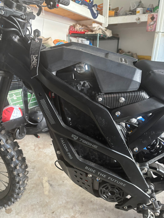 Forged Carbon Fiber Battery Wrap