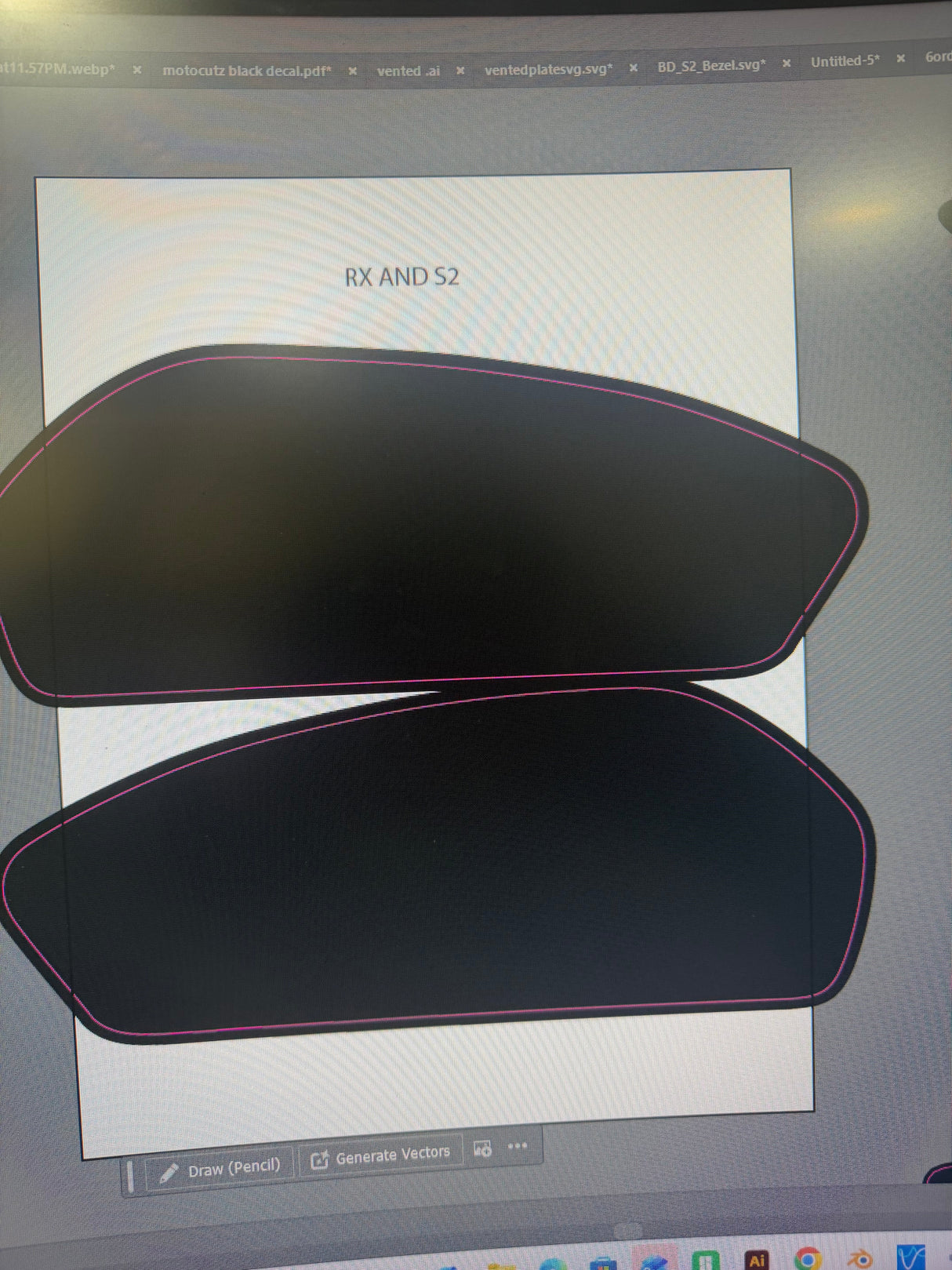Super 73 RX/S2 battery decal