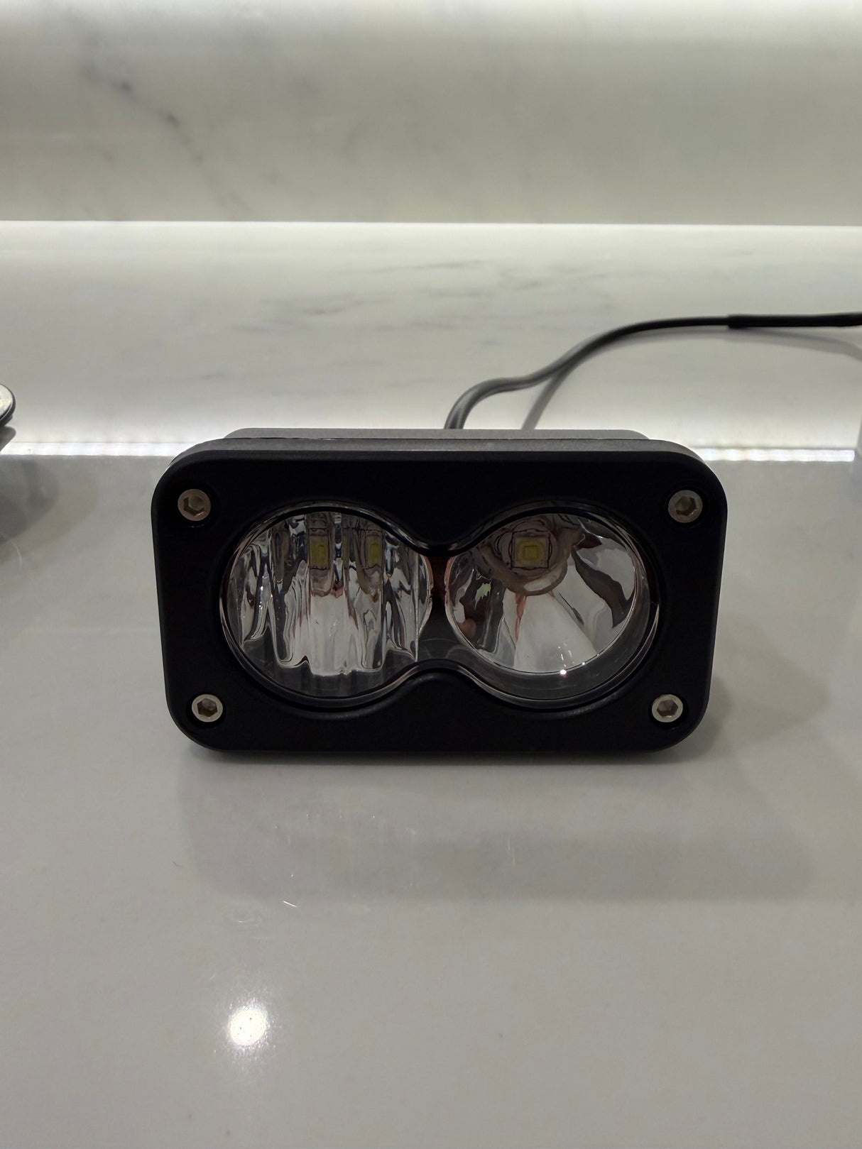 Baja light and horn combo rechargeable (comes with battery and charger) suitable for all bikes (also comes with a switch for both horn and Baja)