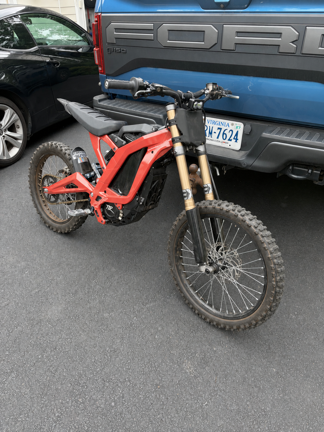 Surron LBX Painted Frame Guards