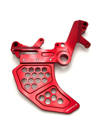 Ultra Bee Rear Dual Caliper Bracket and Rotor Guard-Gear’d Up