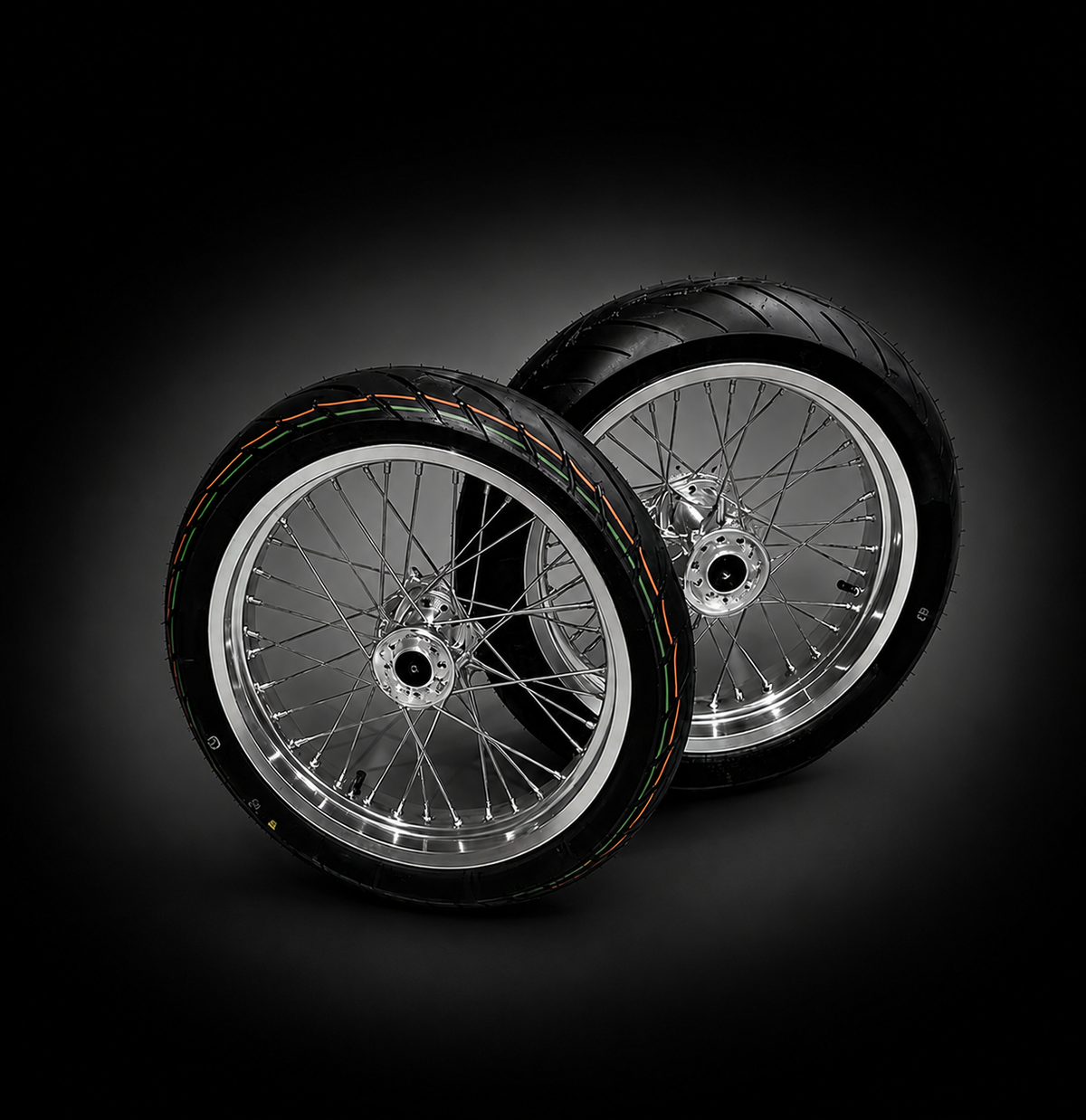 Chrome Ultra bee Supermoto Wheelset