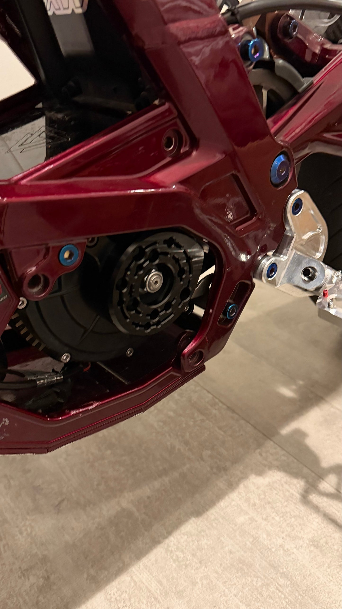 ExW 79Bike/Surron/Eride "Pro" Style Motor Cover (METAL)