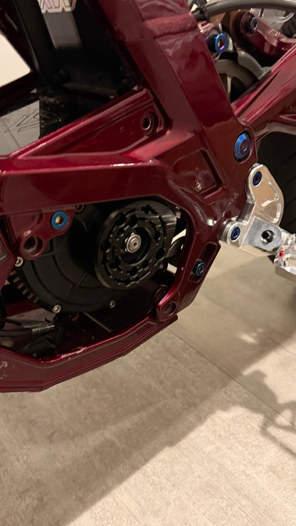 ExW 79Bike/Surron/Eride "Pro" Style Motor Cover (METAL)