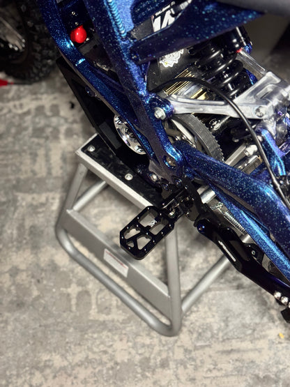 BLACK WAVE WIDE PEGS BACK ORDER