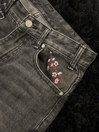 Sakura blade baggy denim