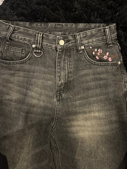 Sakura blade baggy denim