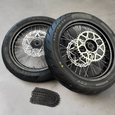 Ultra Bee Supermoto Wheelset (17in)