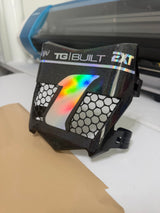 Glossy vented plate