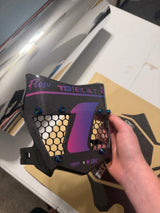 Limited edition 1/1 79mods color way titanium vented plate