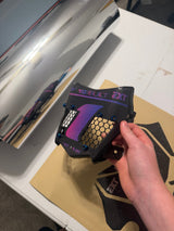Limited edition 1/1 79mods color way titanium vented plate