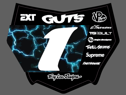 Blue Lava Custom Motocutz decal