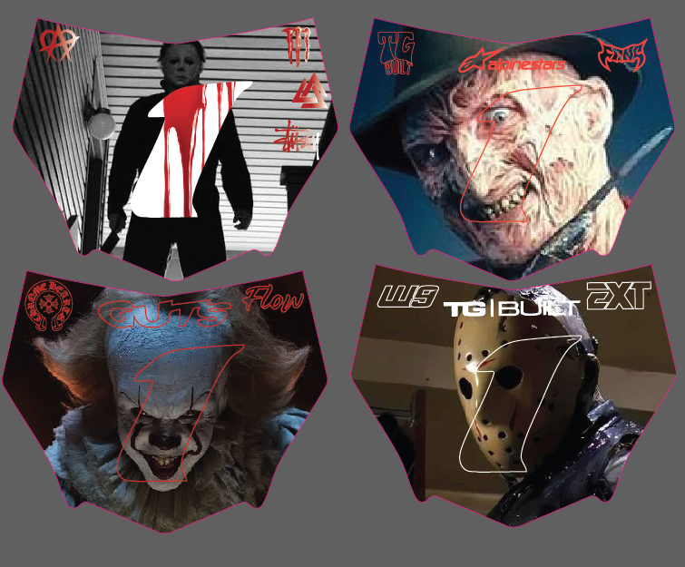 Halloween Limited Decals Custom/Pre-design