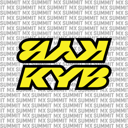 KYB Fork Tube Decal