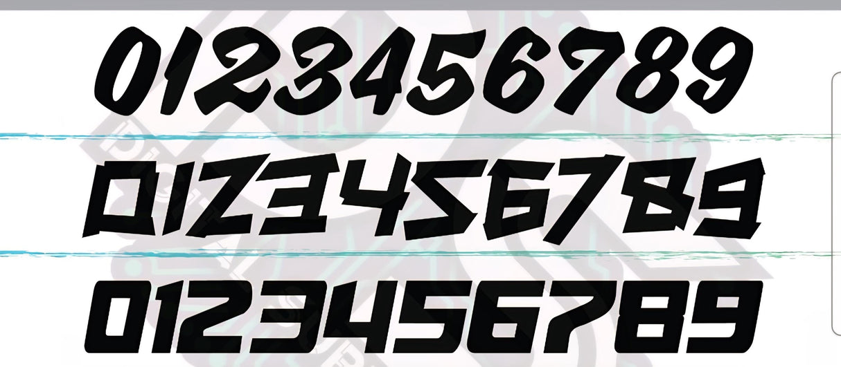 CUSTOM ODI DECAL