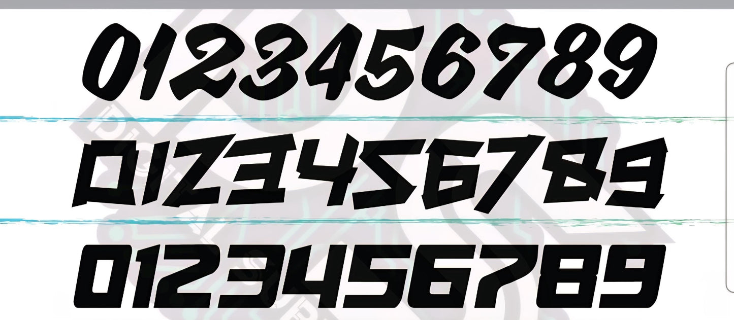 CUSTOM ODI DECAL