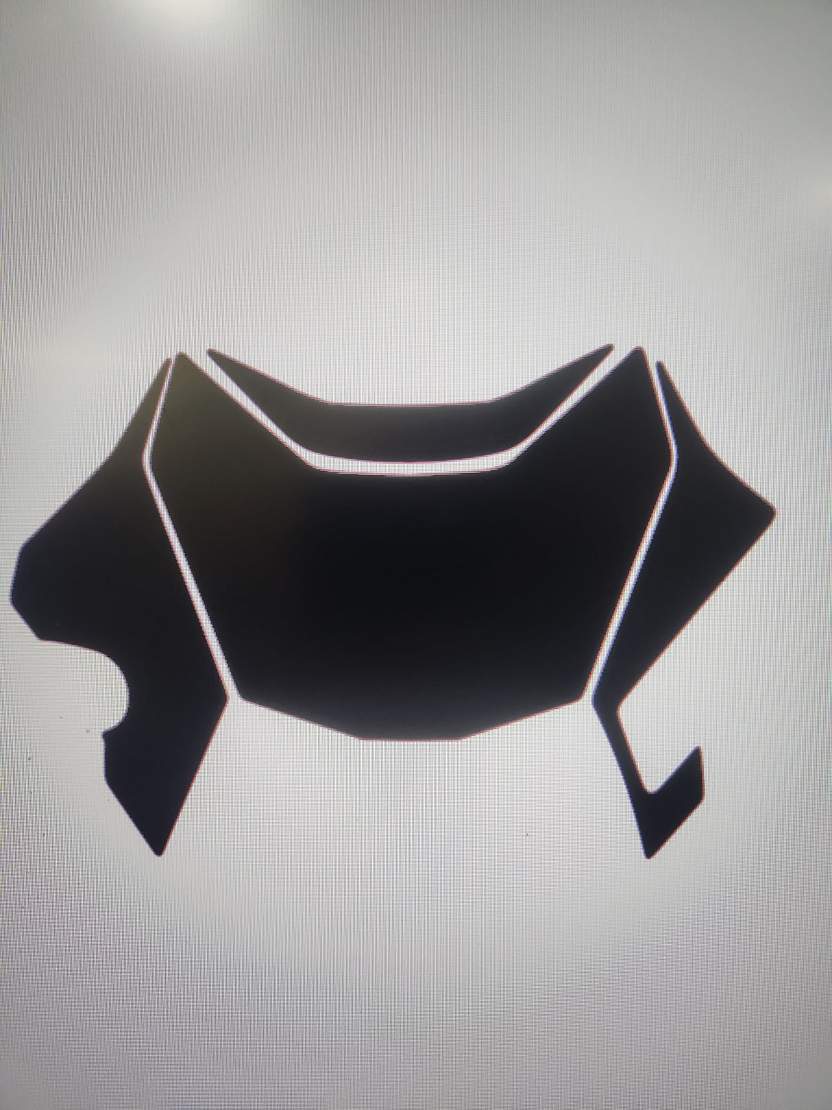 Surron Ultra bee front plate decal